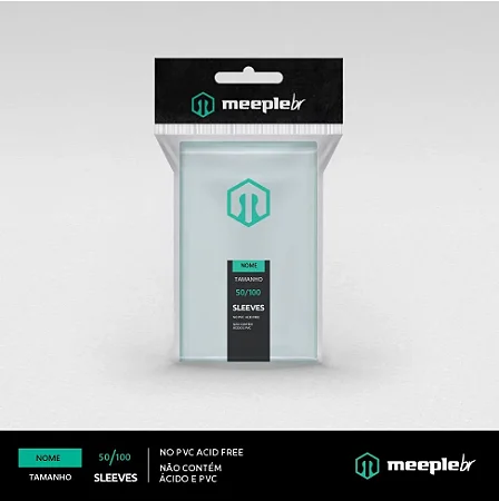 Sleeve Premium MeepleBR