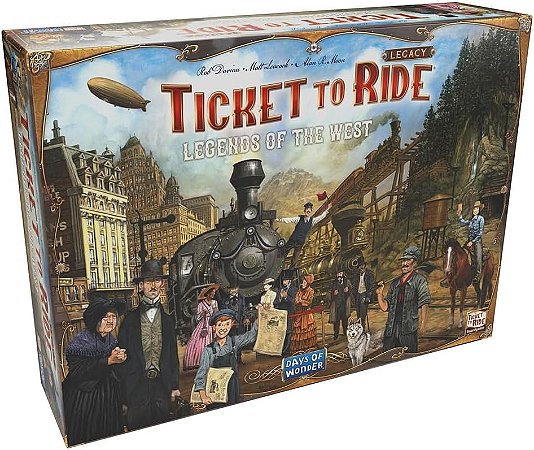 Ticket to Ride: Legacy - Lendas do Oeste