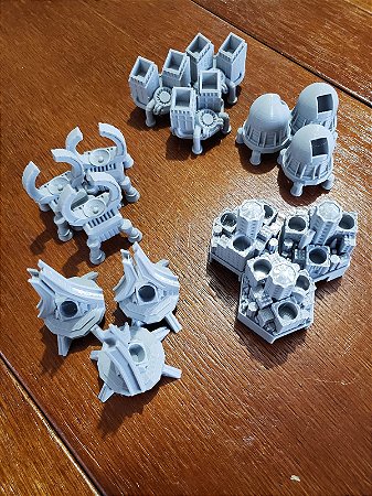 Andromeda's Edge - Miniaturas de Desenvolvimento