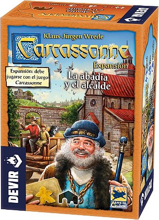 Carcassonne: A Abadia e o Alcaide - 2ª edição (expansão)