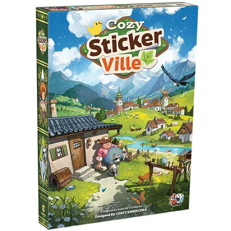 Cozy Stickerville (em inglês)