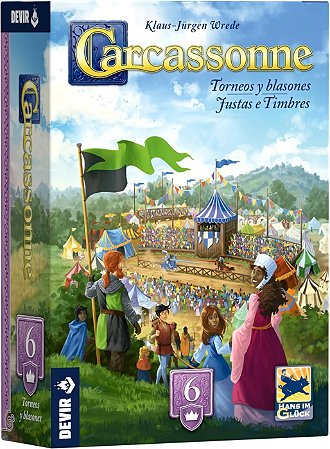 Carcassonne: Justas e Timbres (nova edição - expansão #6)
