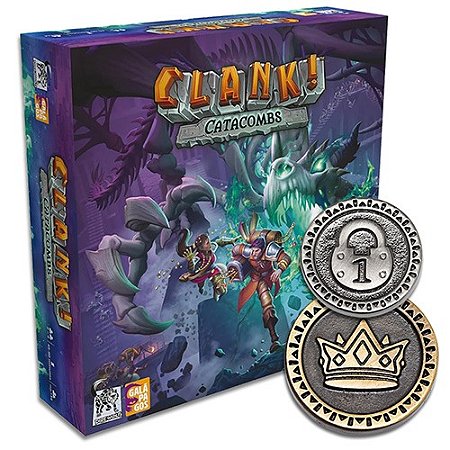 Kit Moedas Clank! Catacombs