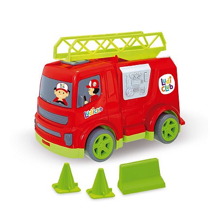 Brinquedo Caminhão Bombeiro Ludi Club