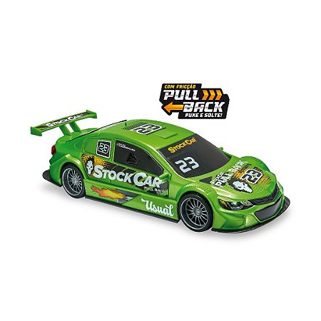 Carrinho De Corrida Com Fricção Stock Car Brinquedo