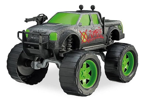 Brinquedo Carrinho Zombie Defender Usual
