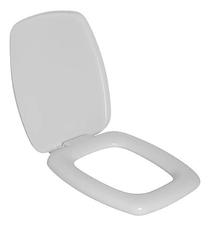 Assento Sanitario Almofadado Incepa Boss Branco Convencional Astra
