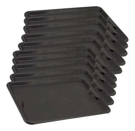 Kit 10 Bandeja Restaurante Self Service Fast Food 48x33