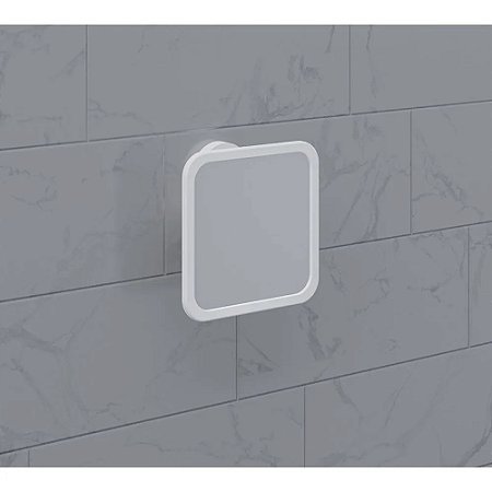 Espelheira com Adesivo Astra Branco