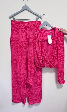 Conjunto pink Belle Epoque - tam XG