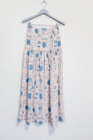 Saia astros estampada Bhava - tam P