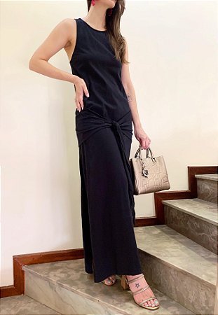 Vestido preto Teti Gio tam P