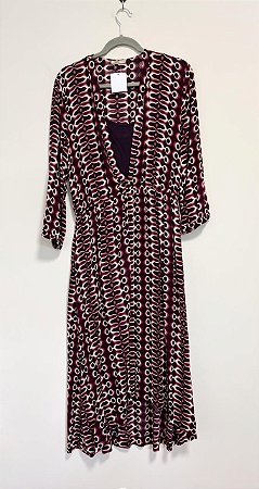 Vestido geométrico TOTEM - tam M