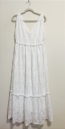 Vestido NINGEM branco Carol Bassi - tam 42