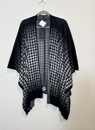 Poncho pied poule Absolutti - tam M