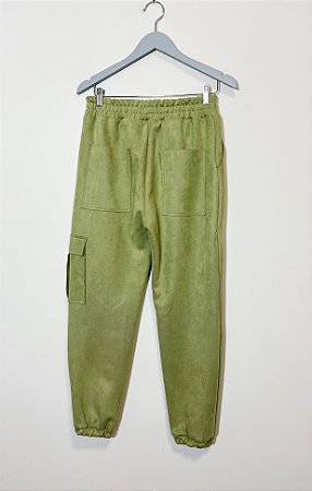 Calça jogger verde Pusco - tam P