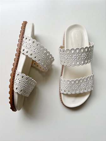 Papete off white laise Luisa Barcelos - Tam 39