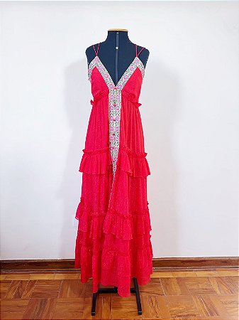 Vestido vermelho S Club tam M