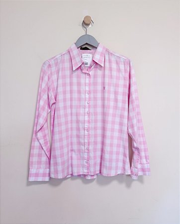 Camisa quadriculada Elegance - Tam G
