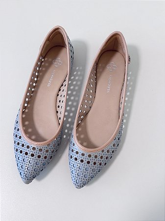 Sapatilha azul Capodarte - tam 37