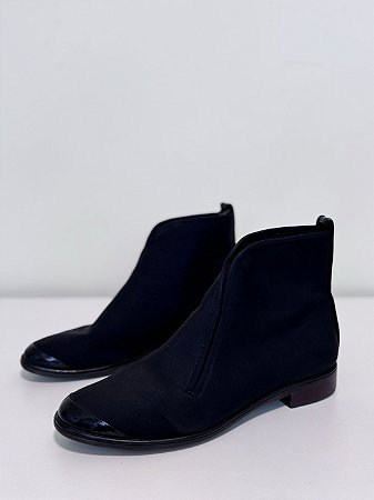 Bota neoprene preta Paula Feber - tam 37