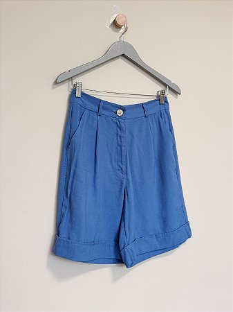 Bermuda azul Maria Filó - Tam P
