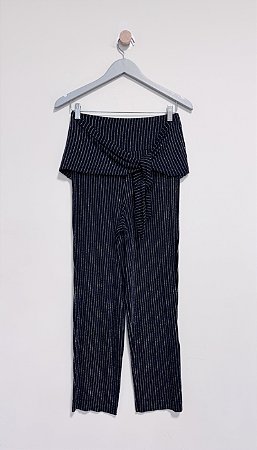 Calça lurex Maria Filó - tam M