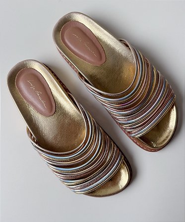 Papete metalizada Luiza Barcelos 39