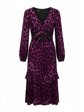 Vestido animal print Iorane - tam 38