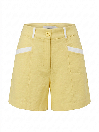 Shorts amarelo butter Mayblue - tam M