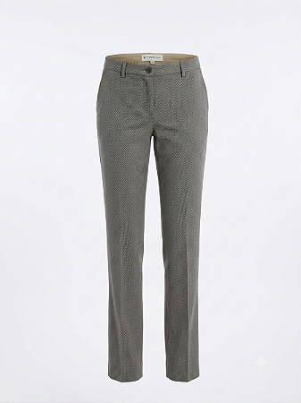 Calça jacquard cinza Etro - tam 46