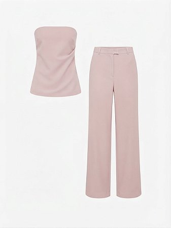 Conjunto rosa Anne Fernandes - tam M