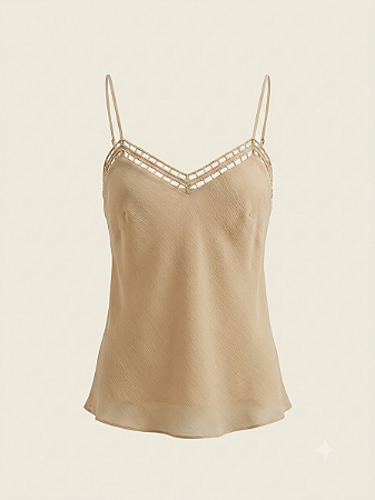 Blusa areia Tufi Duek - tam M