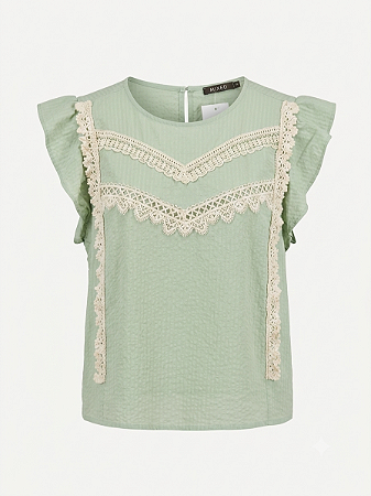 Blusa regata verde menta Mixed - tam GG