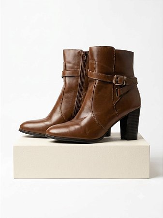 Bota fivela marrom Narducci - tam 39