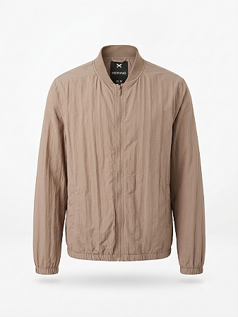 Jaqueta bomber bege Hering - tam M