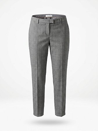 Calça alfaiataria cinza Windsor - tam 44