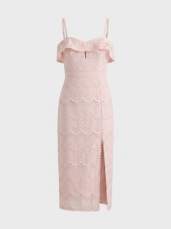 Vestido midi veiled Skazi - tam G