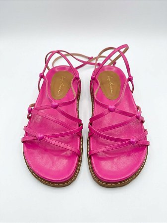 Papete pink tiras Luiza Barcelos - tam 39