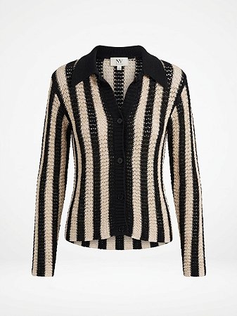 Blusa tela bicolor NV - tam M