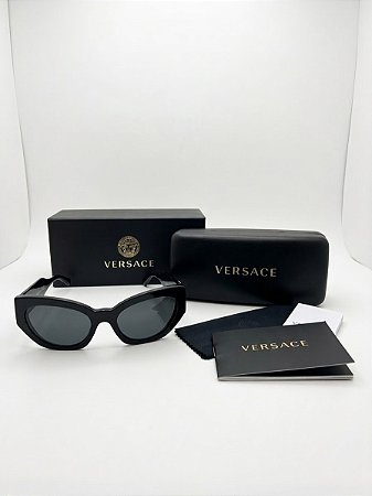 Óculos de sol preto Versace