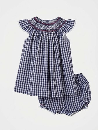 Conjunto quadriculado Madu kids - tam P