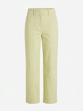 Calça reta pistache Shoulder - tam 36