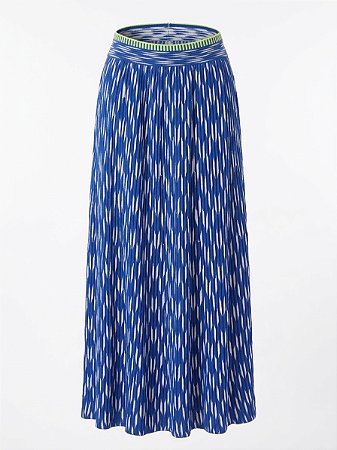 Saia midi tricot Le lis blanc - tam P
