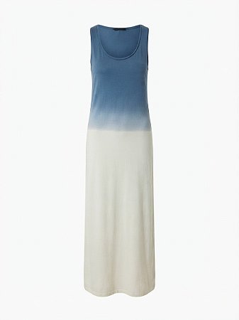 Vestido azul degrade Maria filó - tam P