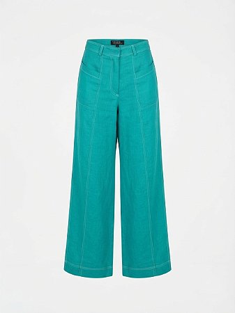 Calça pantalona linho 613 - tam 38