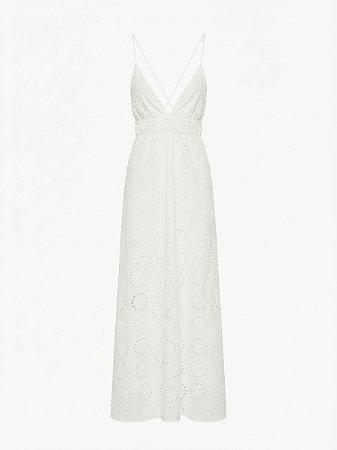 Vestido laise branco Consciência - tam G