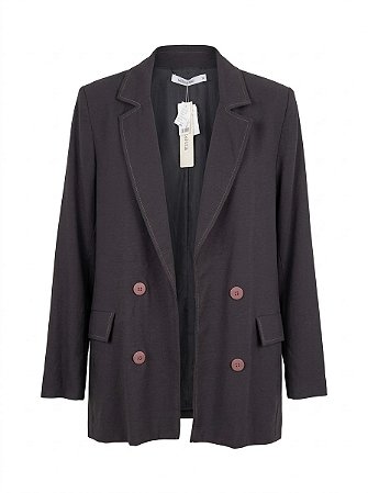 Blazer preto Talita Kume - Tam 38