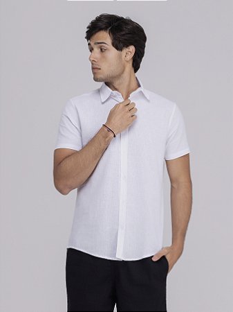 Camisa Linho Branca