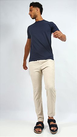 Calça Linho Areia